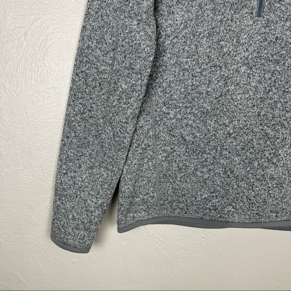 NWOT Women’s Grey Patagonia Better Sweater 1/4 Zip Fleece Size M - Picture 4 of 10